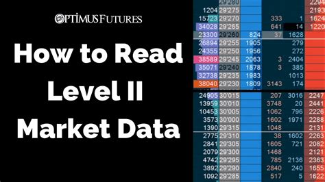 Analyzing Market Depth for