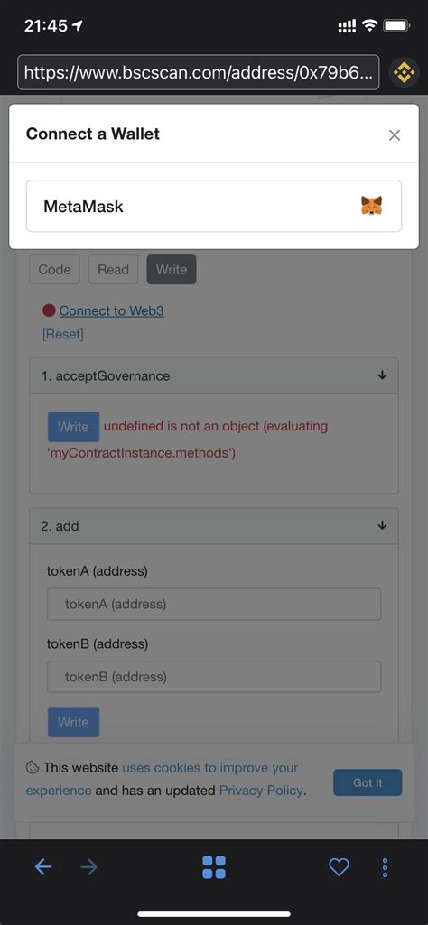 Metamask: Cannot connect web3 within Metamask browser on mobile
