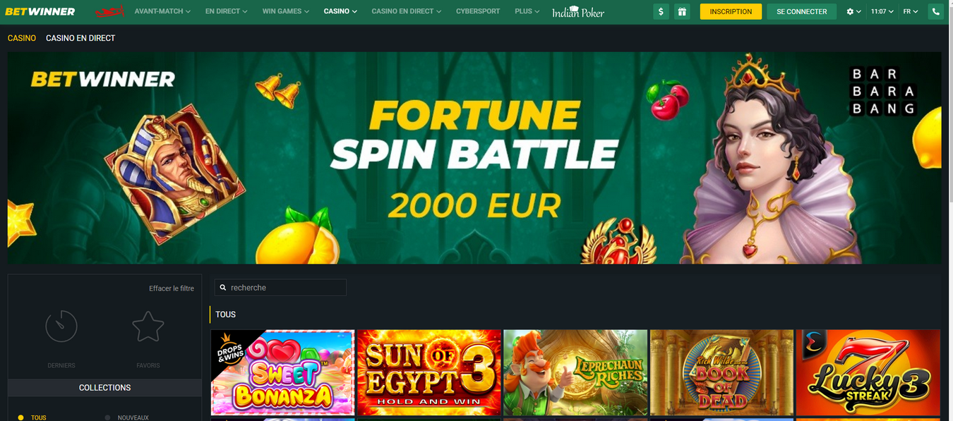 BetWinner bookmaker in Africa